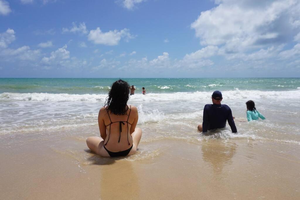 Joao Pessoa, A Dois Passos Do Paraiso, 2 Suites Com A/C, Vista Panoramica Para O Mar Do Bessa, Portaria 24H E 2 Vagas De Garagem Esterno foto