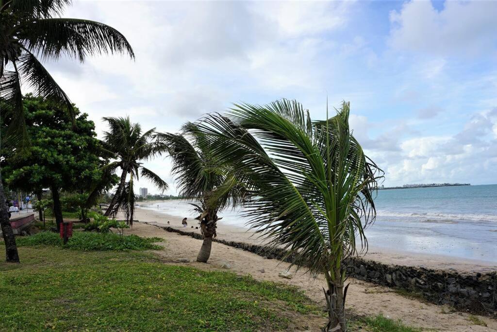 Joao Pessoa, A Dois Passos Do Paraiso, 2 Suites Com A/C, Vista Panoramica Para O Mar Do Bessa, Portaria 24H E 2 Vagas De Garagem Esterno foto