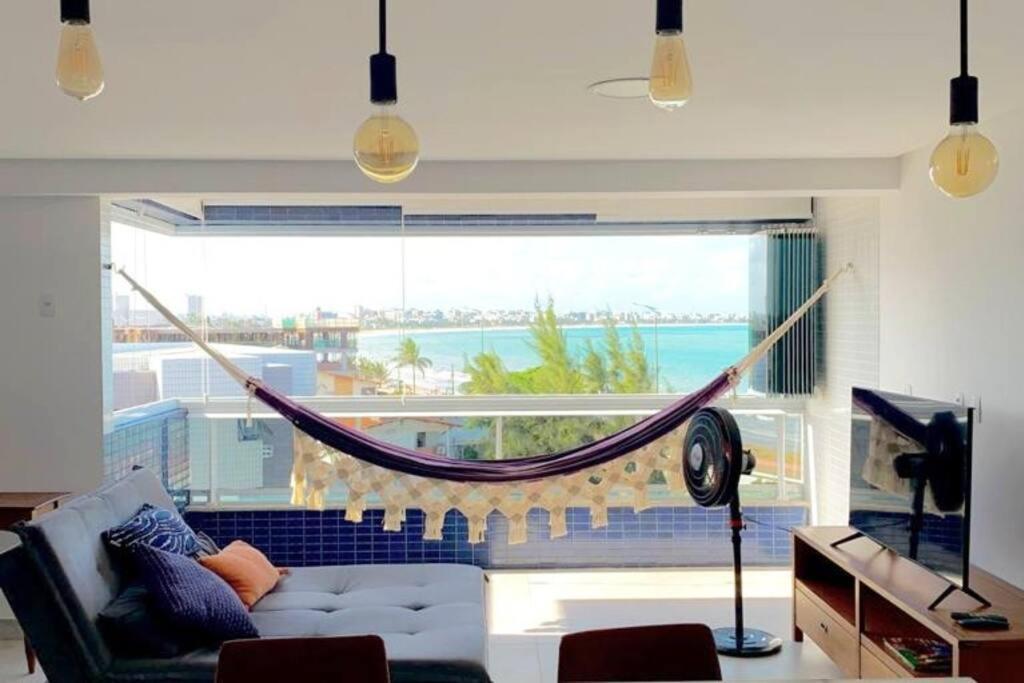 Joao Pessoa, A Dois Passos Do Paraiso, 2 Suites Com A/C, Vista Panoramica Para O Mar Do Bessa, Portaria 24H E 2 Vagas De Garagem Esterno foto