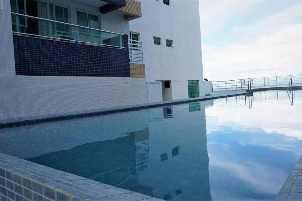 Joao Pessoa, A Dois Passos Do Paraiso, 2 Suites Com A/C, Vista Panoramica Para O Mar Do Bessa, Portaria 24H E 2 Vagas De Garagem Esterno foto