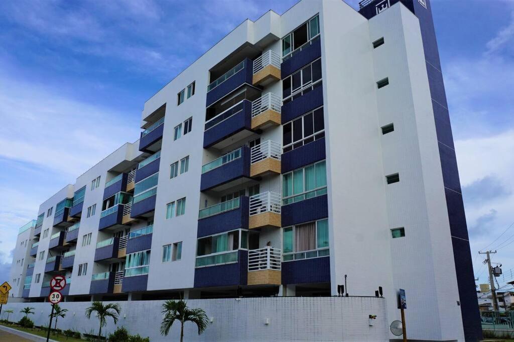 Joao Pessoa, A Dois Passos Do Paraiso, 2 Suites Com A/C, Vista Panoramica Para O Mar Do Bessa, Portaria 24H E 2 Vagas De Garagem Esterno foto